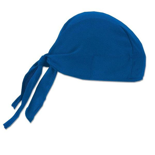 Ergodyne Chill-Its 6615 High-Performance Dew Rag Universal Blue