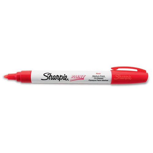 Sharpie Paint Marking Pen Medium Red