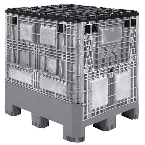 2 Doors (Width) 48"L x 40"W x 46"H Light Gray