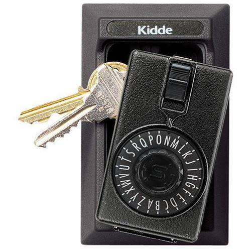 Kidde KeySafe Original Dial Lid Key Box (Permanent) Black