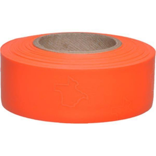 Presco Solid-Color Roll Flagging PresGlo Texas Orange Glo