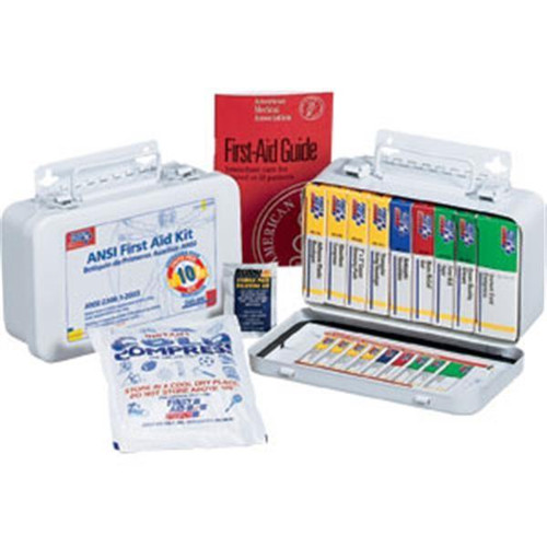10-Unit Unitized First Aid Kits with Gaskets