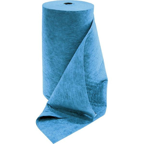 FyterTech Spilfyter 3-Ply Oil-Only Sorbent Rolls, Heavy Weight, 32" x 150', Blue