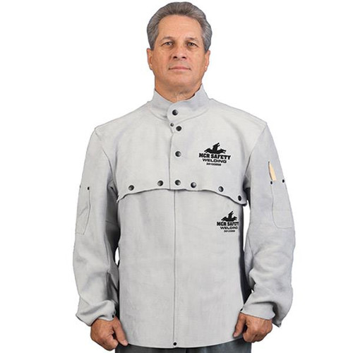 MCR Safety Leather Welding Cape & Bib