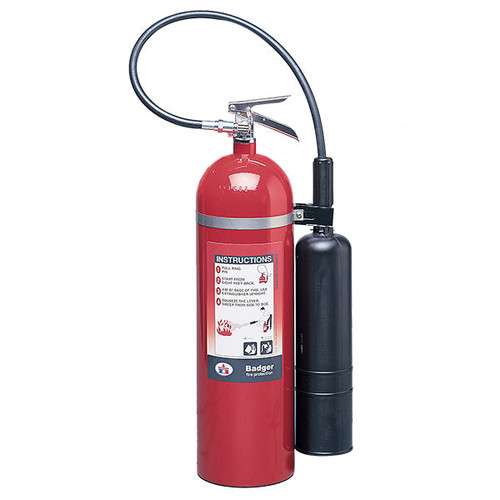 Badger Extra 15 lb CO2 Fire Extinguisher with Wall Hook
