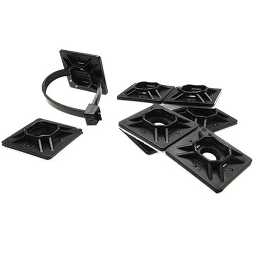 ACT Mounting Bases 1" Acrylic Adhesive Black