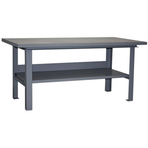 Extra-Heavy-Duty Work Table 34"H x 60"W x 36"D Gray