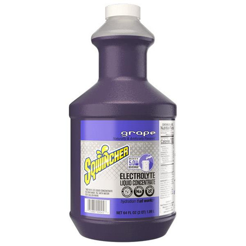 Sqwincher Regular Liquid Concentrate Grape Drink Mix Packs