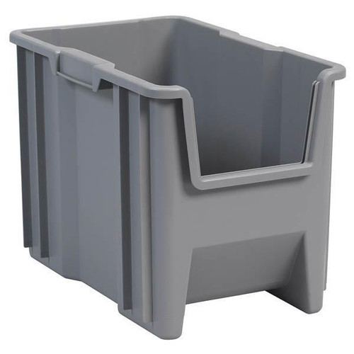 Akro-Mils Stak-N-Store Bin Gray