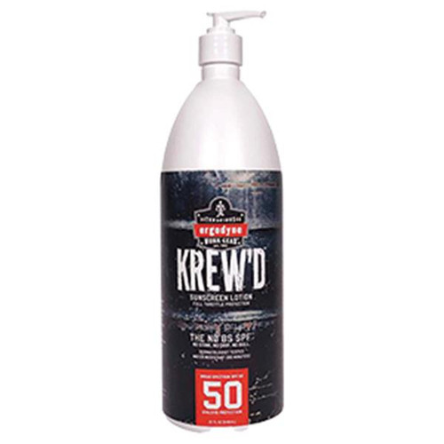 Ergodyne KREW’D 6355 SPF 50 Sunscreen Lotion