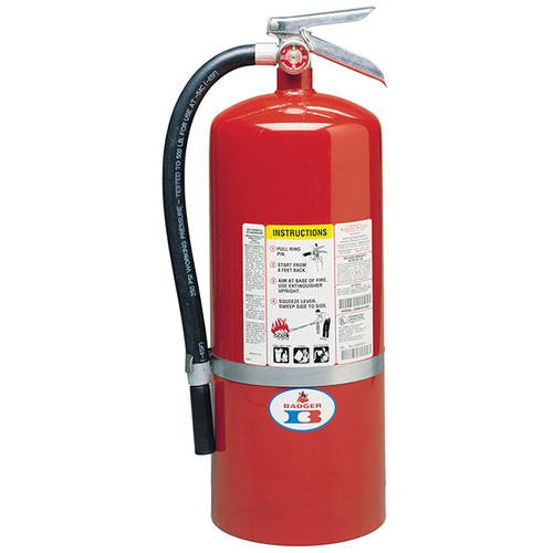 Badger Standard 20 lb ABC Fire Extinguisher with Wall Hook