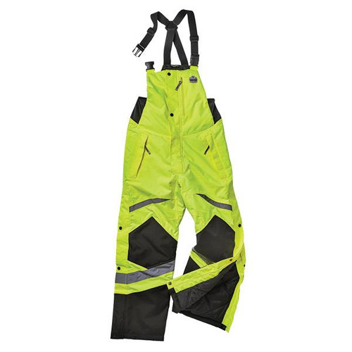 Ergodyne GloWear 8928 Hi-Vis Insulated Bibs, Class E