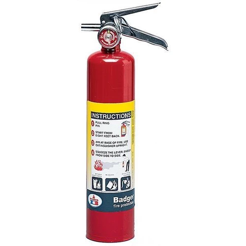 Badger Extra 2.5 lb ABC Fire Extinguisher with Vehicle Bracket