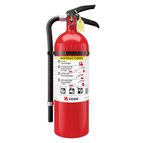 Kidde Pro 340 5 lb ABC Automotive Fire Extinguisher w/ Strap Bracket (Rechargeable)