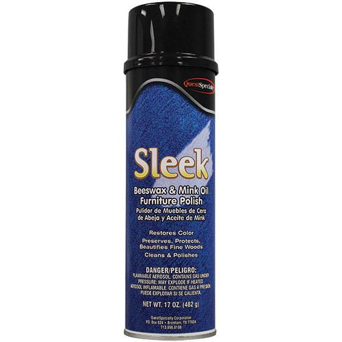 QuestSpecialty Sleek Beeswax and Mink Oil Furniture Polish