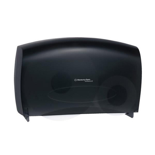 K-C Professional* Cored JRT Combo Unit Bath Tissue Dispenser Smoke - White