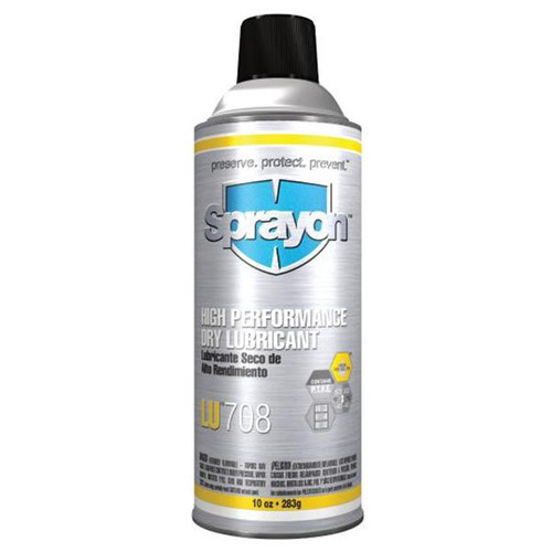 Krylon Sprayon LU708 High-Performance Dry Lubricant - White