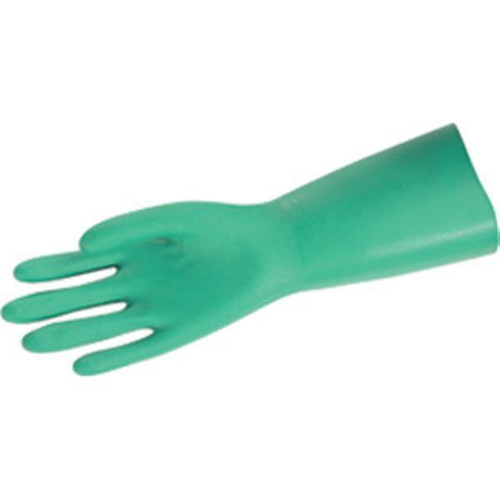 MCR Safety Nitri-Chem Unsupported Nitrile Gloves, 11 mil