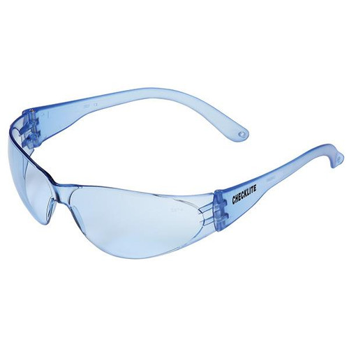 Light Blue Frame & Lens Safety Eyewear
