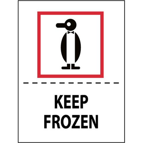 NMC "Keep Frozen" Labels - White