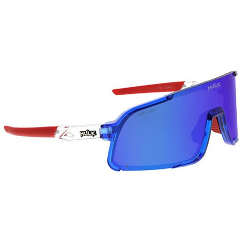 Bomb Pop Frame Polarized Blue Diamond Mirror Lens MAX3 Hard Coating Safety Eyewear