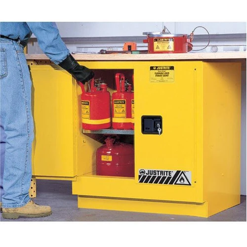 Justrite Sure-Grip EX Undercounter Safety Cabinets, 22 gal