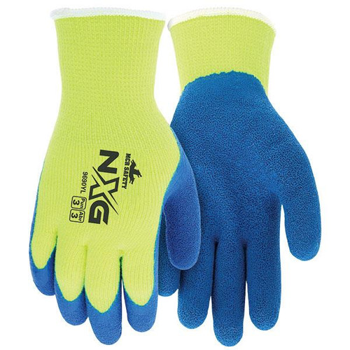 MCR Safety NXG Dipped Hi-Vis Gloves