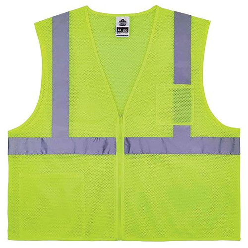 Ergodyne GloWear 8256Z Class 2 Self-Extinguishing Hi-Vis Safety Vests