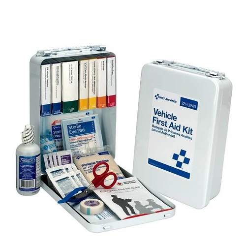 25-Person Vehicle Weatherproof First Aid Kit 221UFAOAC