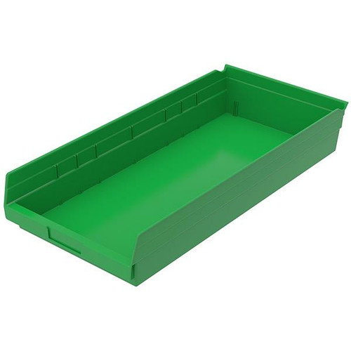 Akro-Mils Shelf Bin Green Akro Mils