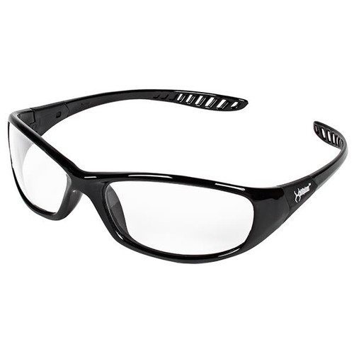 Black Frame Clear Anti-Fog Lens Safety Eyewear Kleenguard Hellraiser