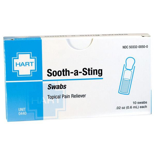 HART Health Sooth a Sting Swabs