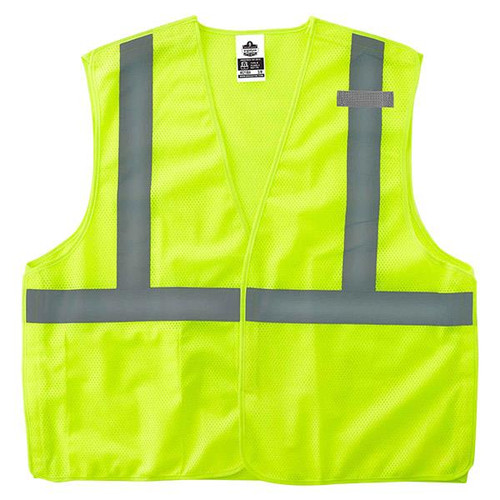 Ergodyne GloWear 8215BA Class 2 Solid Mesh Breakaway Vests
