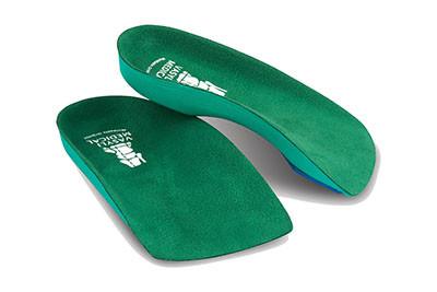 Vasyli Vasyli Green 3/4 Length Orthotic, Medium