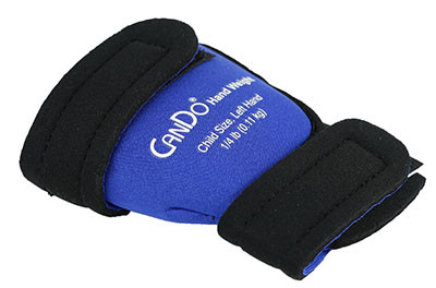CanDo CanDo Hand Weight, 0.25 lbs, Left