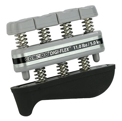 CanDo CanDo Digi-Flex hand exerciser - Silver, xx-heavy - Finger (11.0 lb) / hand (38.0 lb)