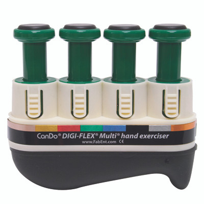CanDo Digi-Flex Multi, Basic Starter Pack, 1 Frame, 4 Green (Medium) Buttons