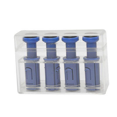CanDo Digi-Flex Multi, 4 Additional Finger Buttons with Box, Blue (Heavy)