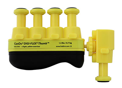 CanDo Digi-Flex Thumb - Yellow (x-light)