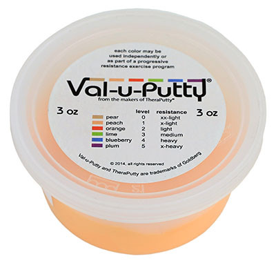 Val-u-Putty Val-u-Putty Exercise Putty - Peach (lx-soft) - 3 oz