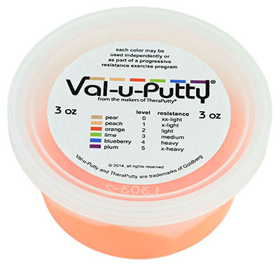 Val-u-Putty Val-u-Putty Exercise Putty - Orange (soft) - 3 oz