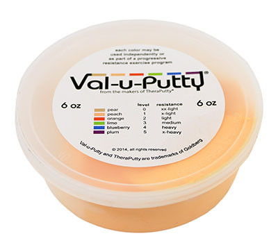 Val-u-Putty Val-u-Putty Exercise Putty - Peach (lx-soft) - 6 oz
