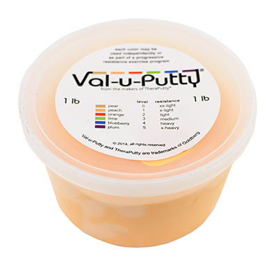 Val-u-Putty Val-u-Putty Exercise Putty - Peach (lx-soft) - 1 lb