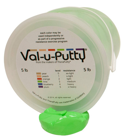 Val-u-Putty Val-u-Putty Exercise Putty - Lime (medium) - 5 lb
