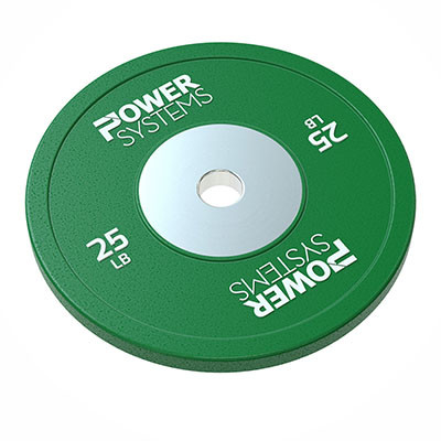 Power Systems Training Plate, Green, 25 lb
