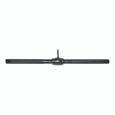 Power Systems Black Chrome, 20" Cable Straight Bar