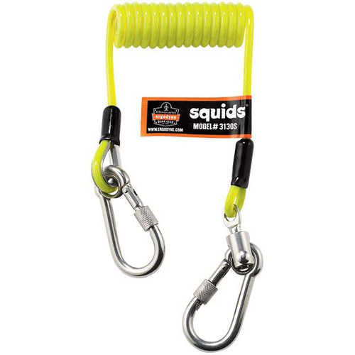 Ergodyne Squids 3130 Coiled Cable Lanyards