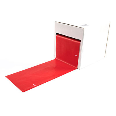 Power Systems Flat Band, 50 yard roll, Medium, Red