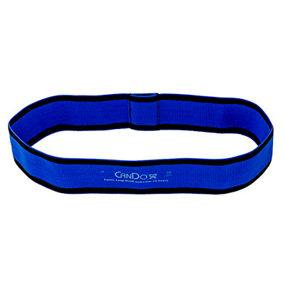 CanDo CanDo Fabric Loop Plus, 12" Long Single Loop, Blue (Heavy)