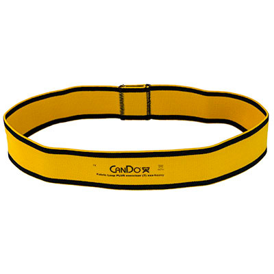 CanDo CanDo Fabric Loop Plus, 12" Long Single Loop, Gold (XXX-Heavy)